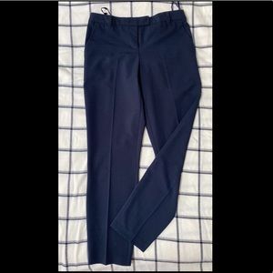 TOPSHOP navy blue dress pants - petite